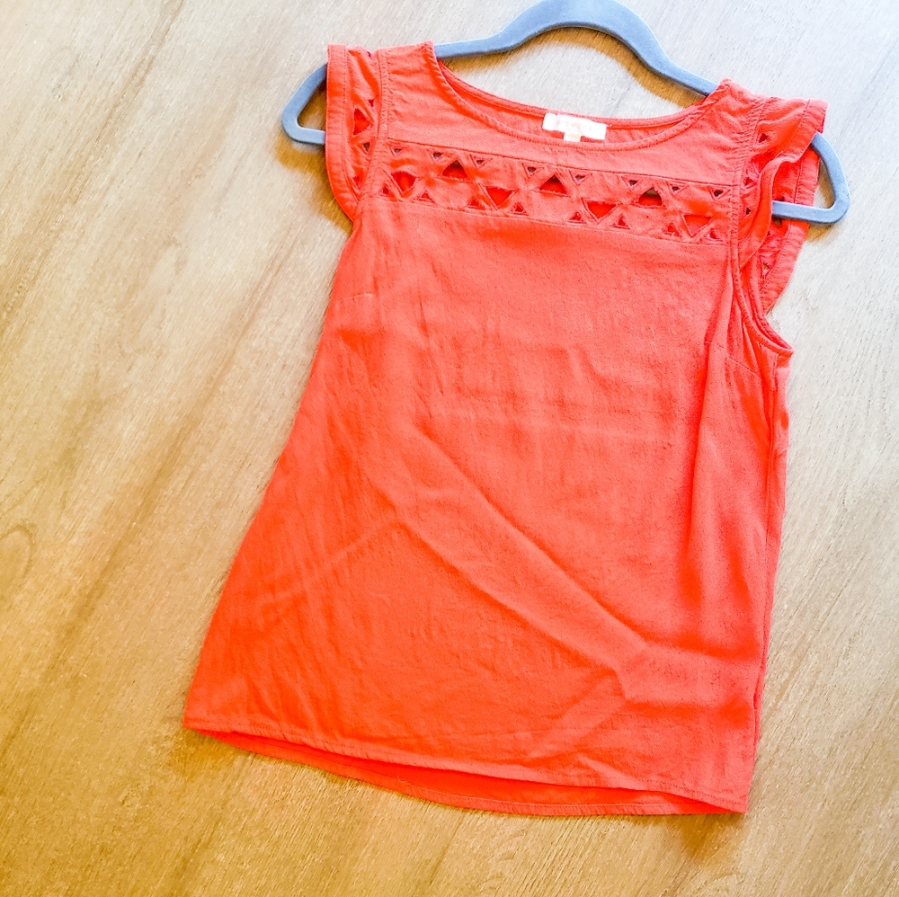 Skies Are Blue Cut Out Tank